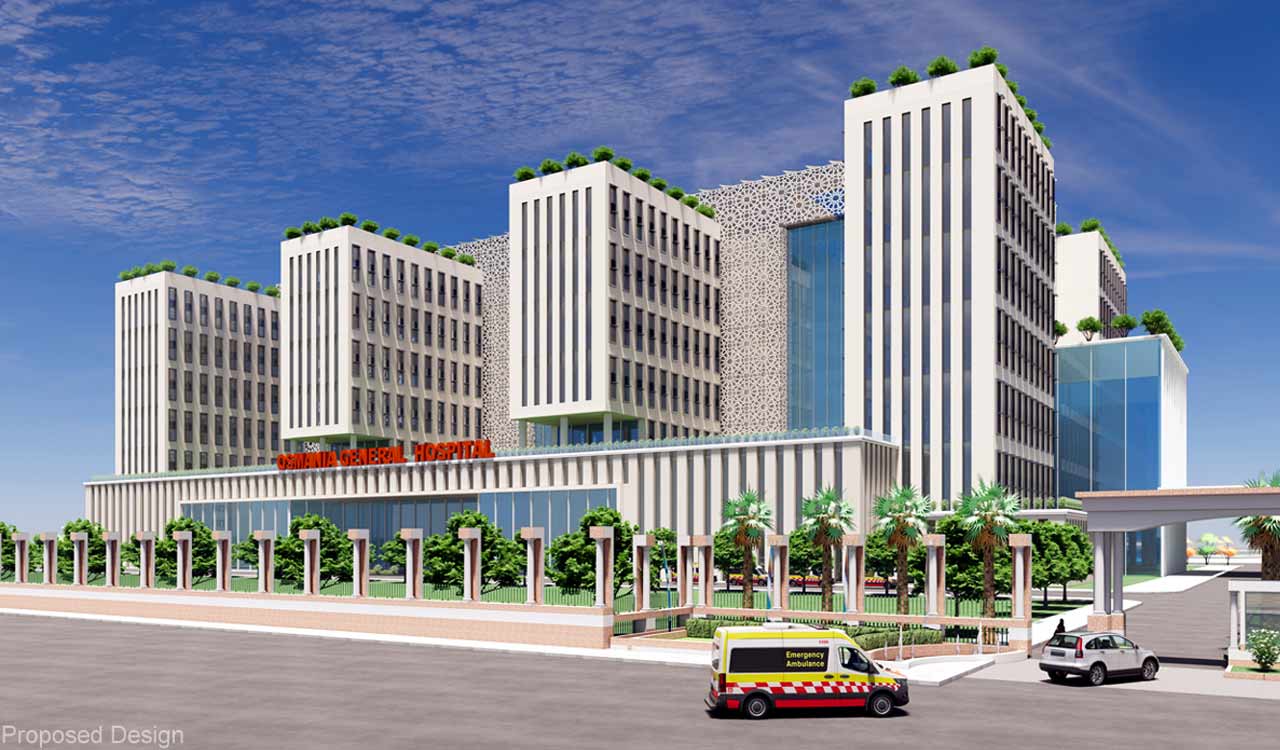 Hyderabad: Foundation to be laid for new Osmania General Hospital on Jan 31