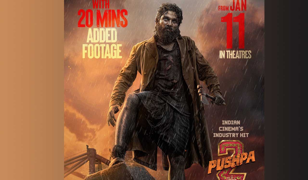 Pushpa 2 reloaded with additional 20 minutes footage