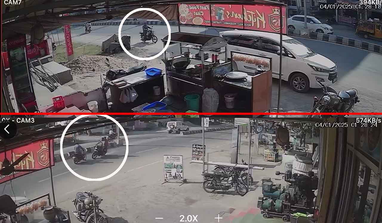 Watch: KTPS staff, riding moped on wrong route, killed in accident