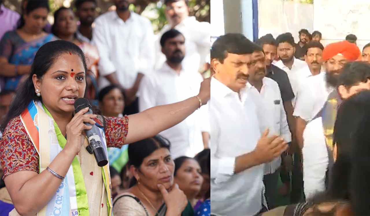 Ponguleti Srinivas Reddy owes apology to Karimnagar Collector, says Kavitha