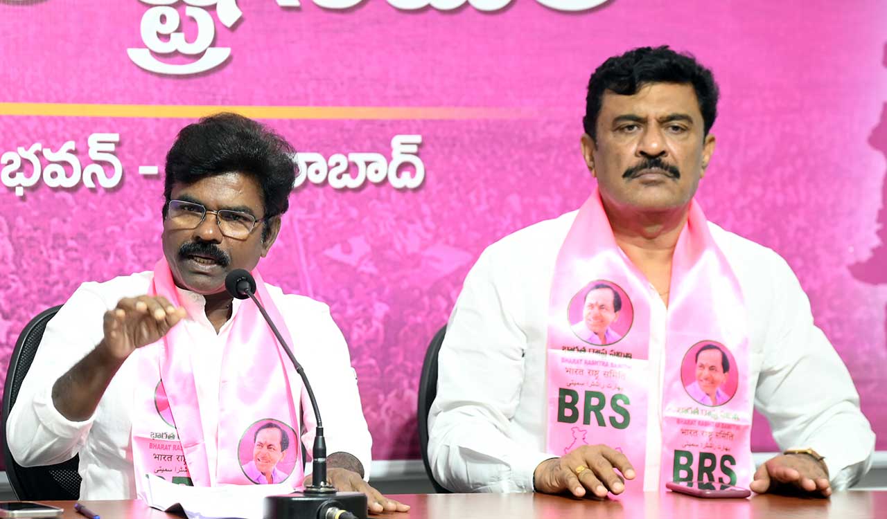 BRS slams Congress government over false cases against MLA Padi Kaushik Reddy