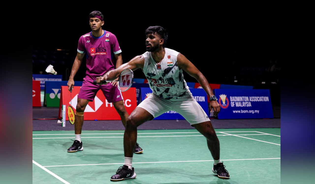 Satwik, Chirag pair bows out of Malaysia Open semifinals