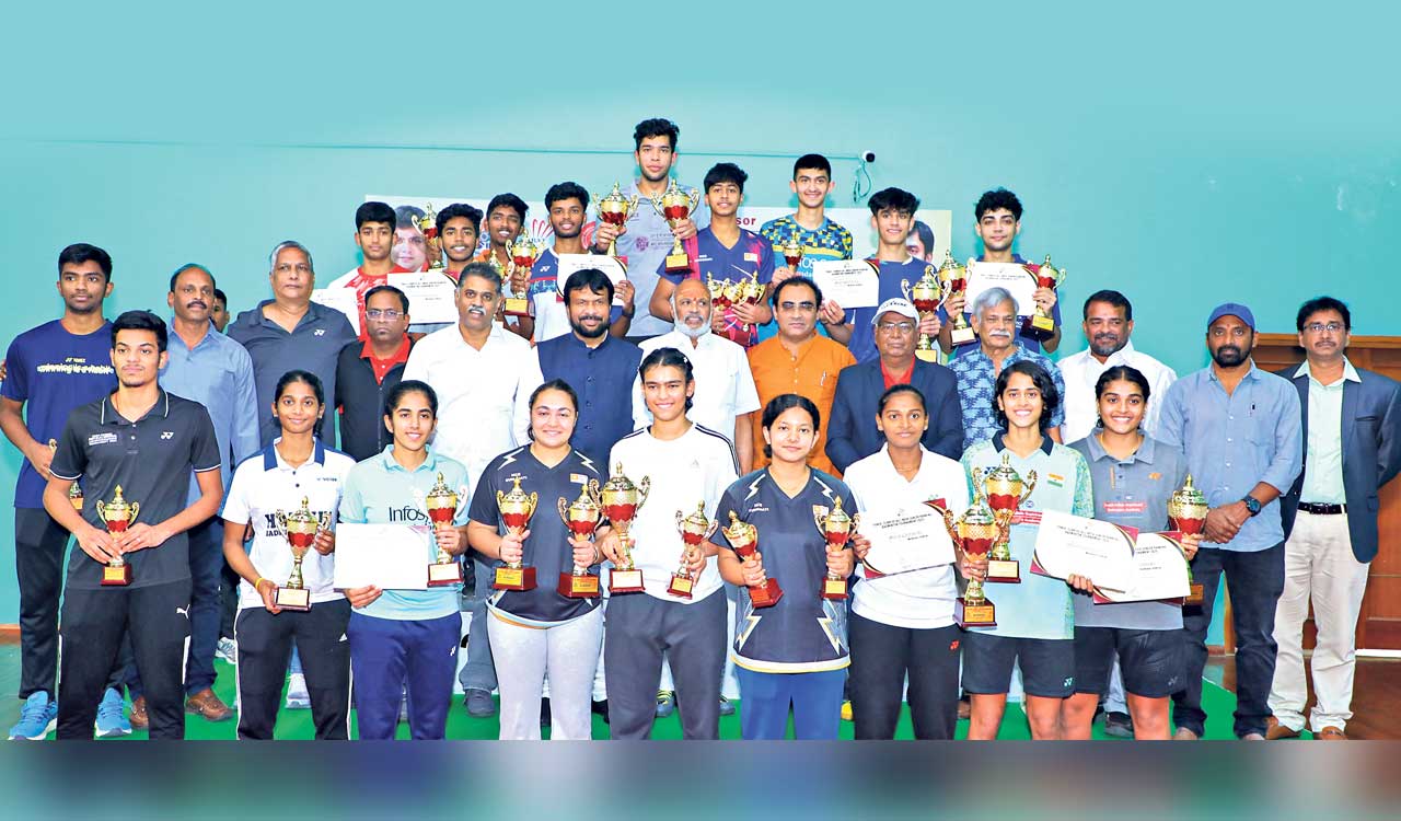 Vennala, Shriyanshi pair wins All India Junior Ranking Badminton Tournament