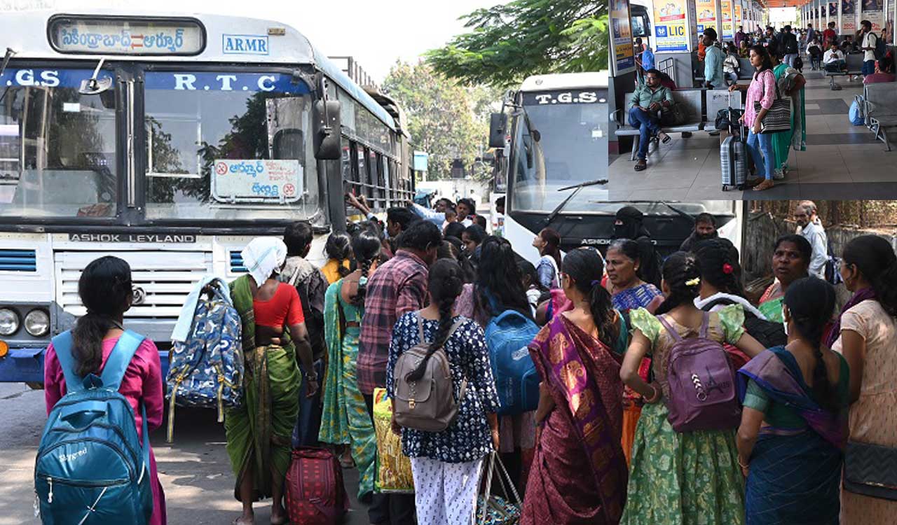 TGSRTC ready to handle rush during Sankranti festival