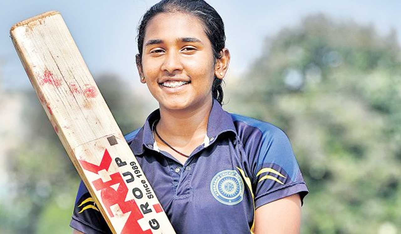 Trisha Gongadi from Bhadrachalam becomes first player to score century in Women’s U19 T20 World Cup