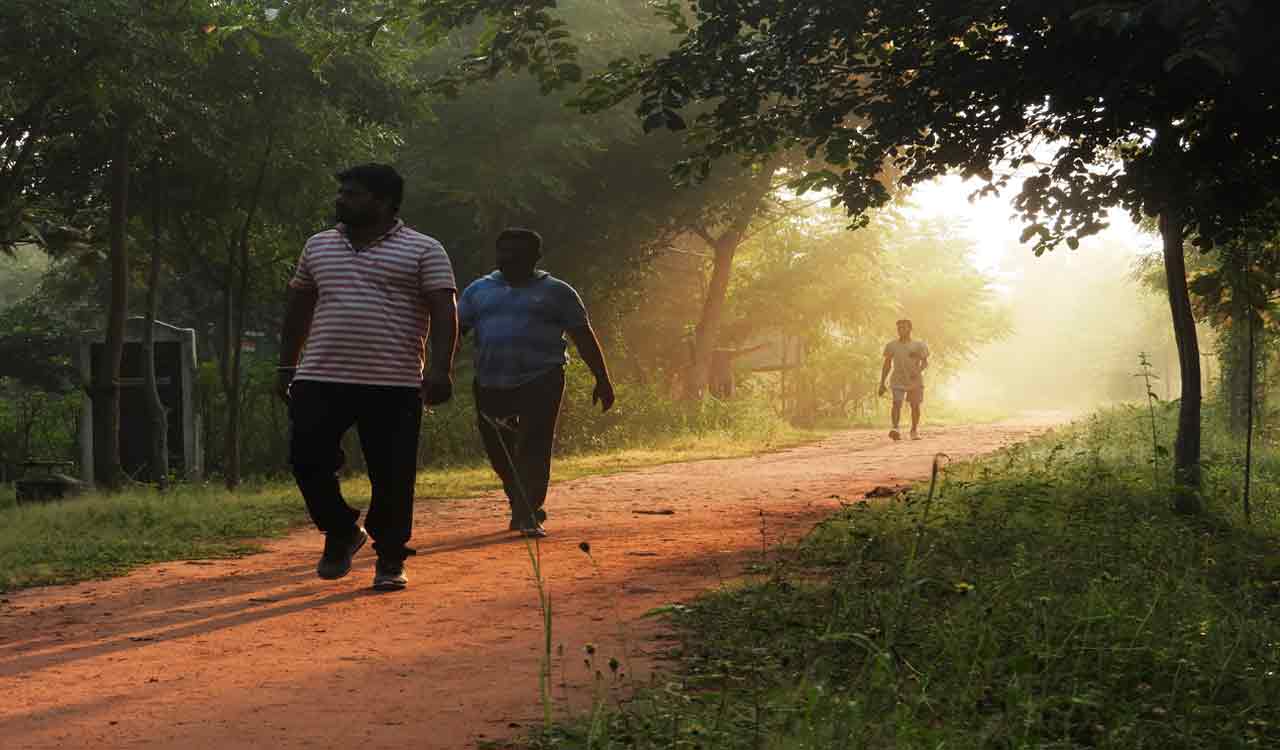Joggers express displeasure over entry fee at Gandhari Vanam