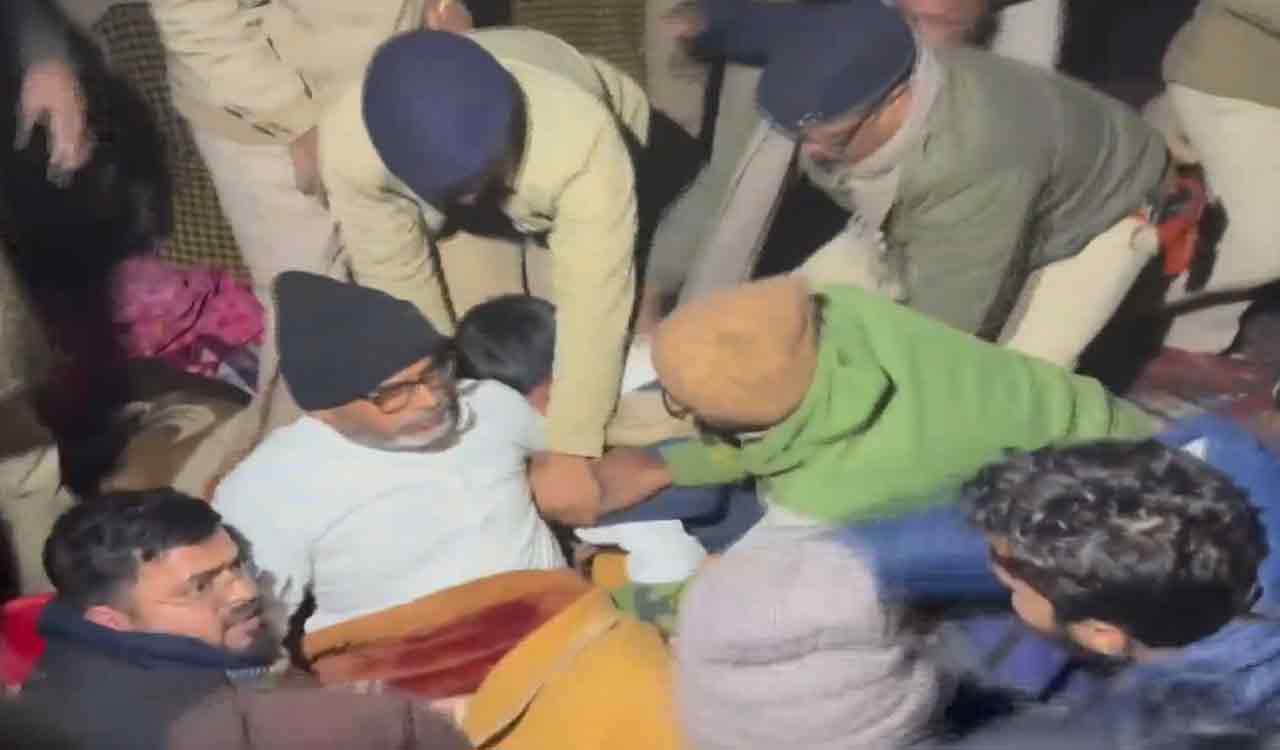 Jan Suraaj founder Prashant Kishor arrested in Patna