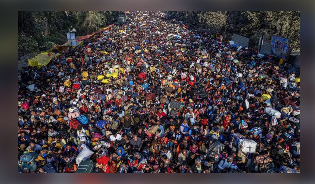 Stampede breaks out at Maha Kumbh