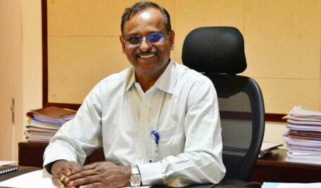 Narayanan assumes charge as new ISRO chief