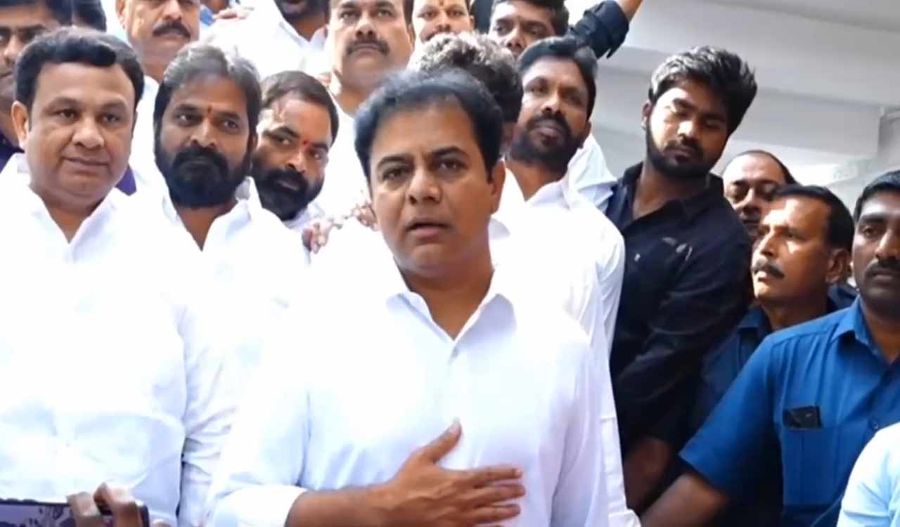 Will die for Telangana, but will never bow to Congress: KTR
