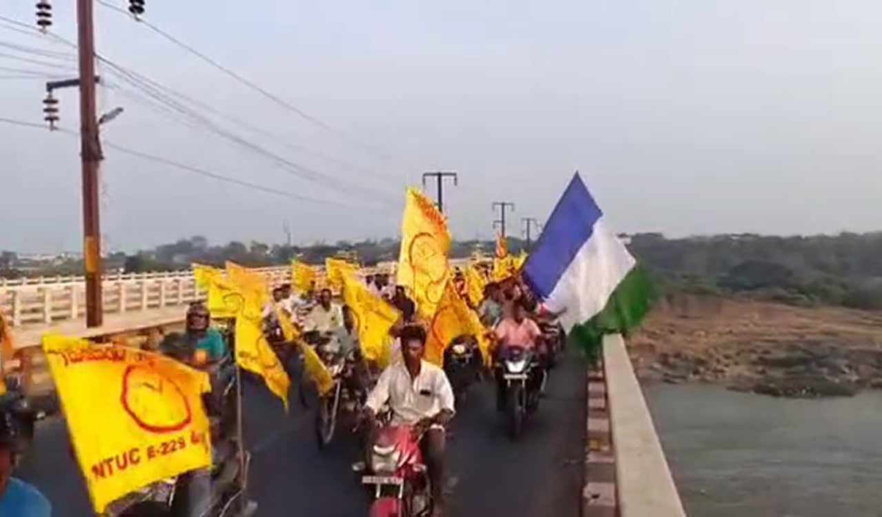 TDP, YSRCP join hands for trade union election in Telangana’s Kothagudem