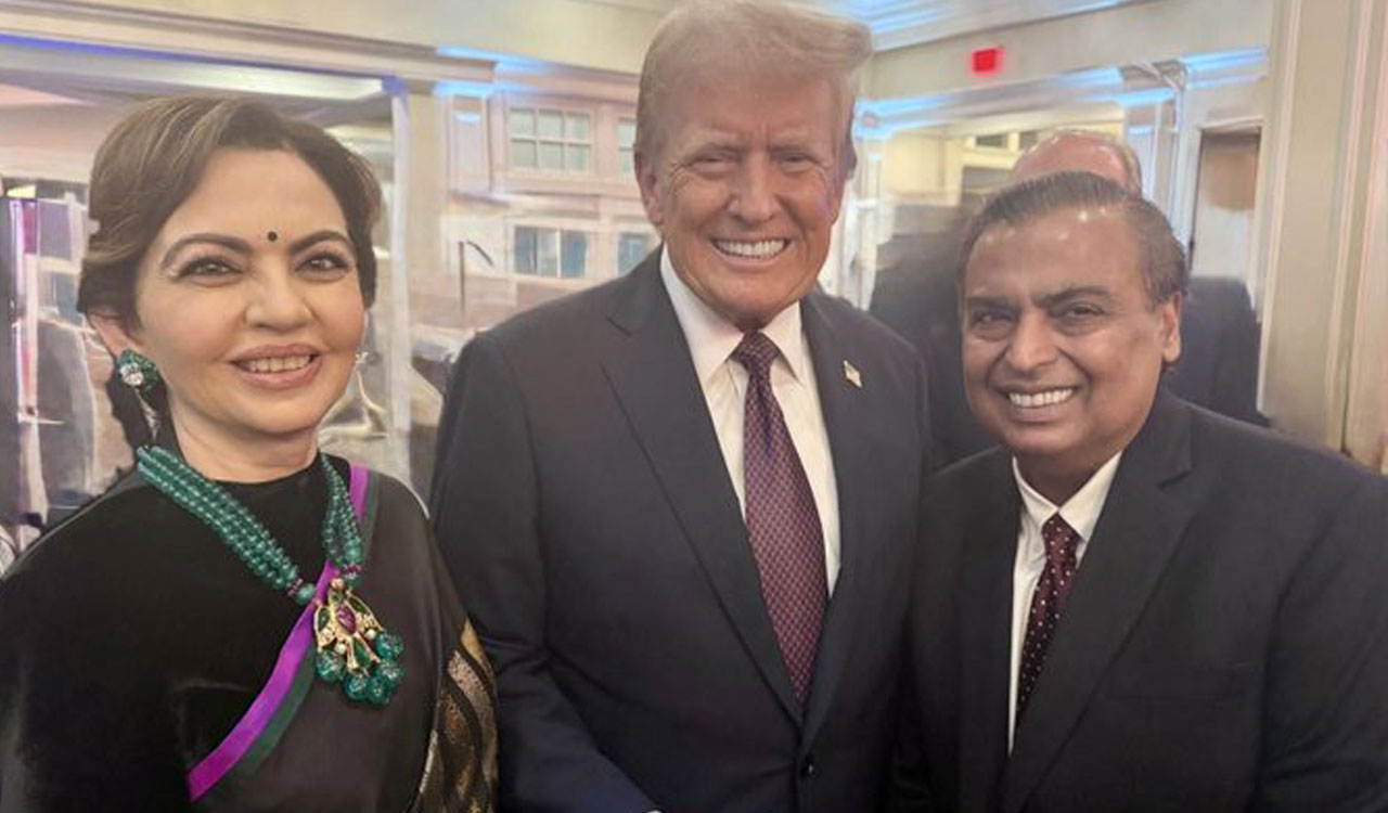 How much did Ambanis pay to attend Trump’s inauguration dinner?