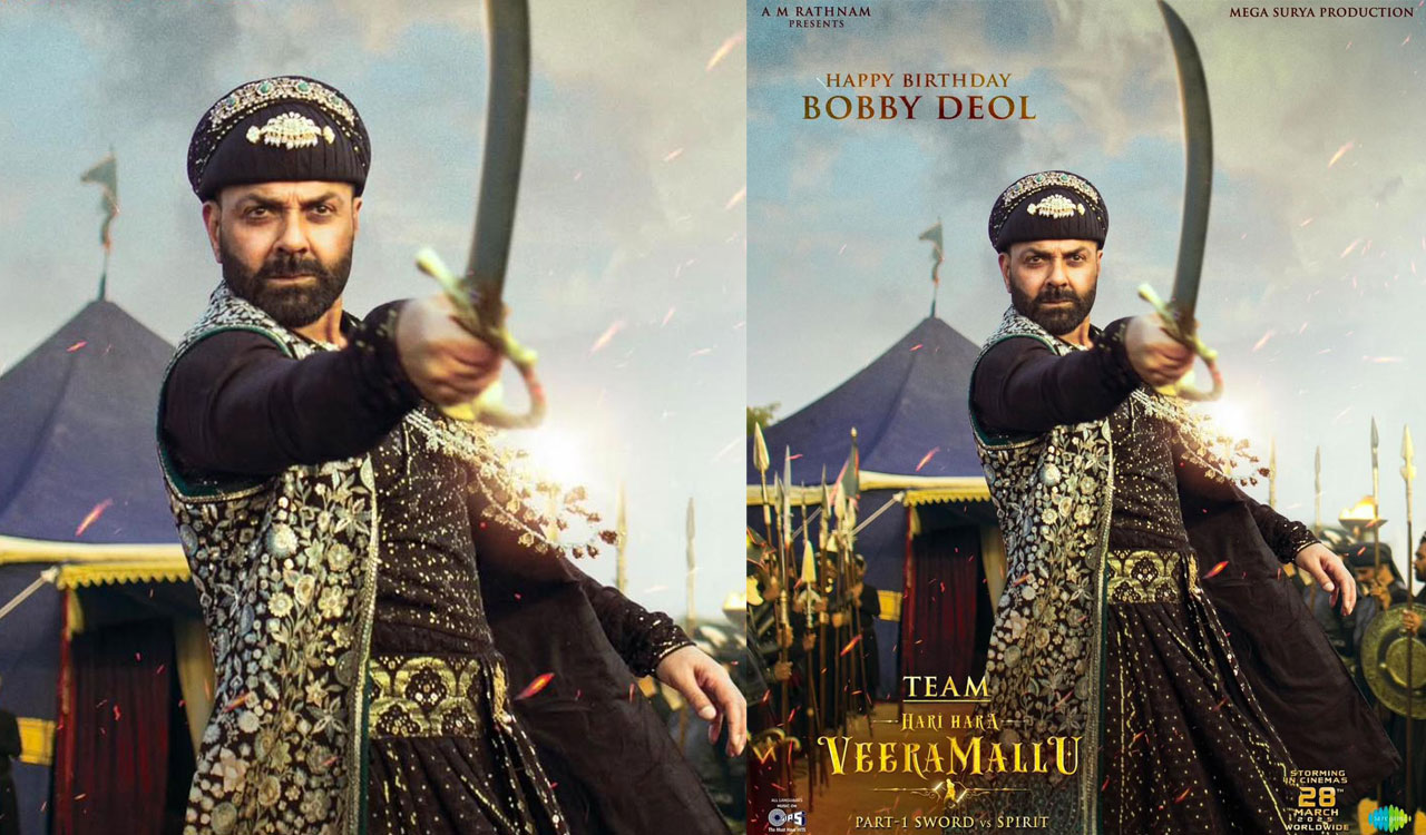 Hari Hara Veera Mallu makers unveil Bobby Deol’s Aurangzeb look on his birthday
