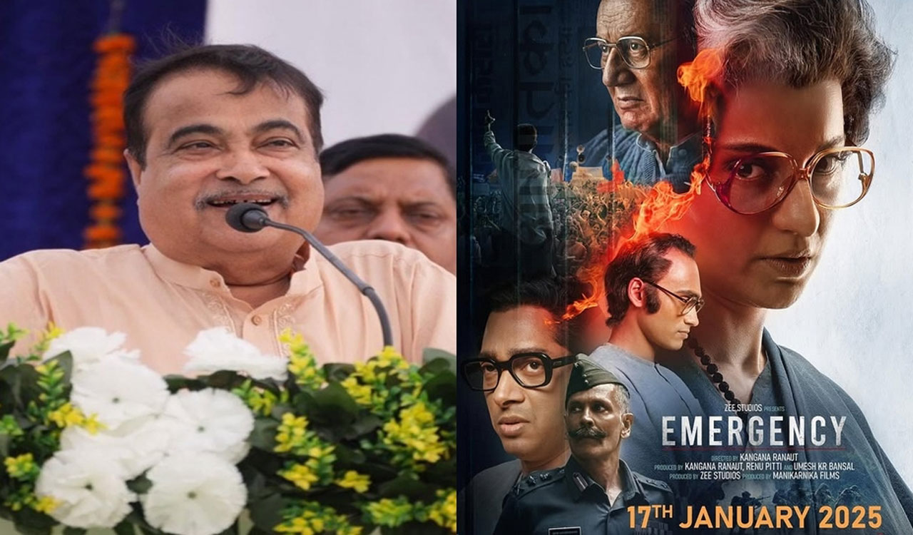 Union Minister Nitin Gadkari to grace special screening of Kangana Ranaut’s ‘Emergency’