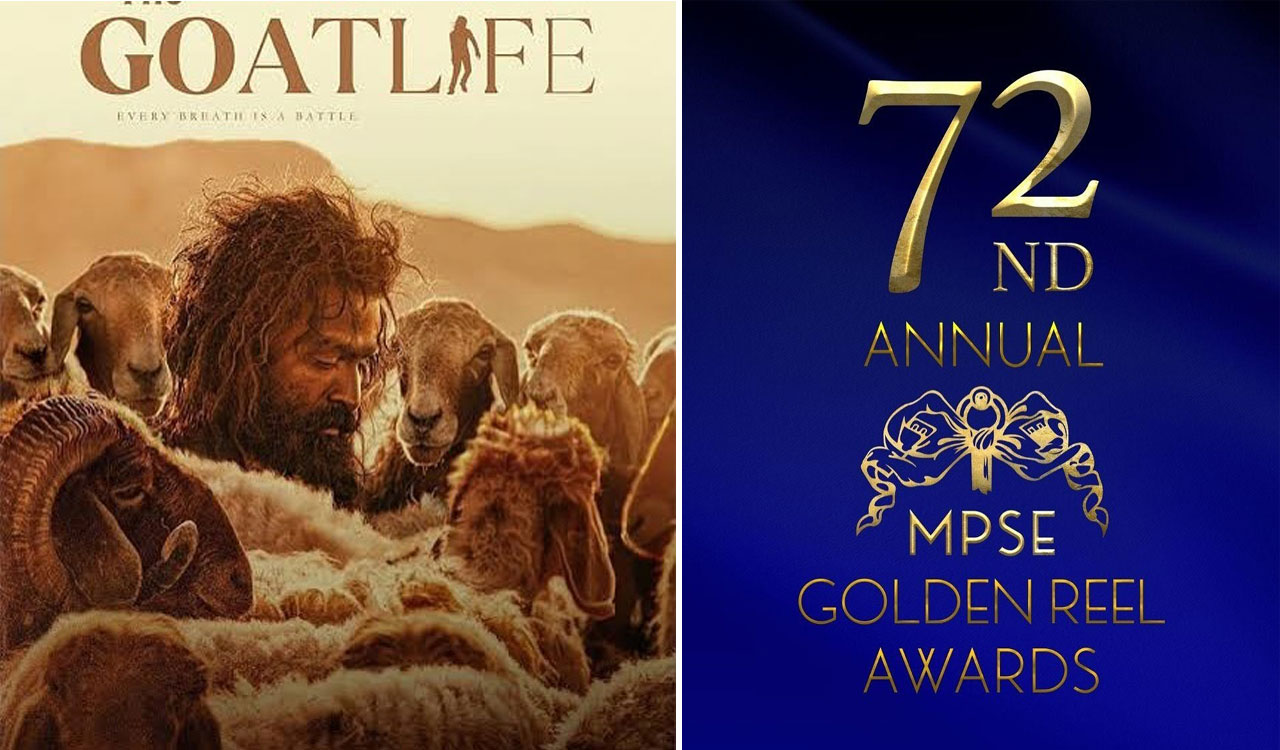 ‘Aadujeevitham’ nominated for 72nd Golden Reel Awards