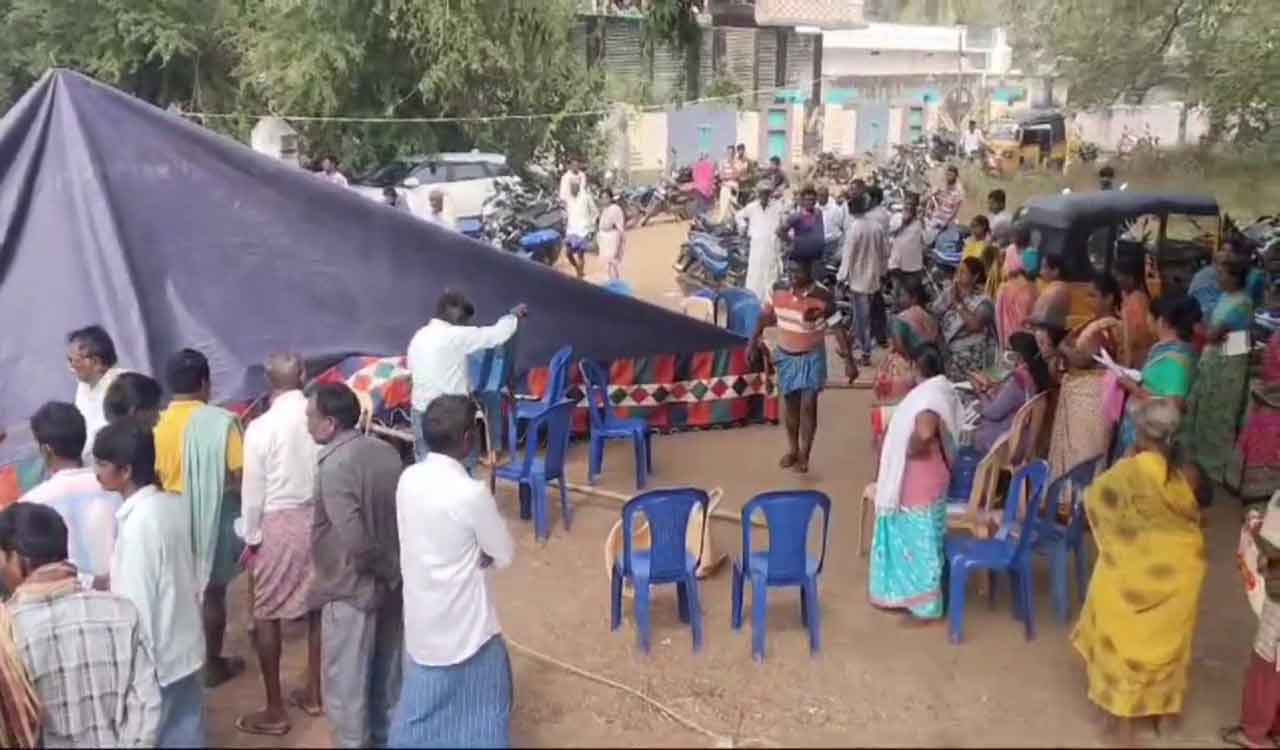Chaos reigns supreme on day two of gram sabhas across Khammam district