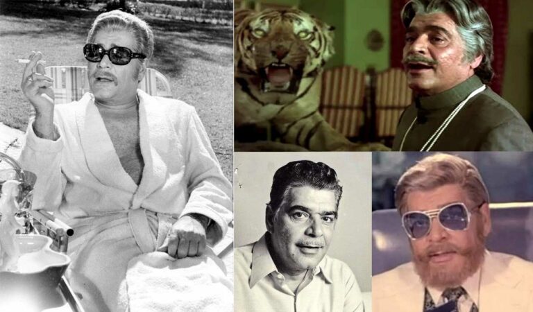 Ajit became famous for playing sophisticated villains. His deep voice, elegant mannerisms and unique style made him stand out.