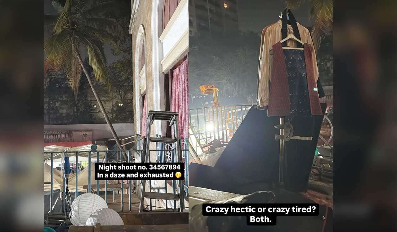 Parineeti Chopra’s night shoot is in a ”daze and exhausted”