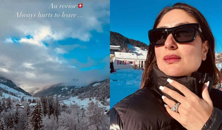 Post memorable family vacation, Kareena says she doesn’t want to leave Switzerland