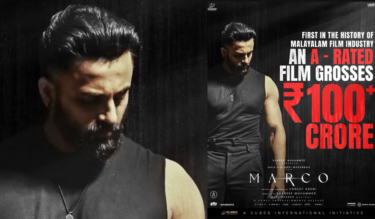 Unni Mukundan’s Marco becomes first A-rated Malayalam film to earn over Rs 100 Crores