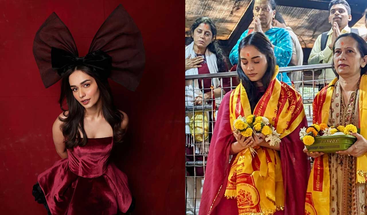 Manushi Chhillar’s New Year kicked off on a spiritual note