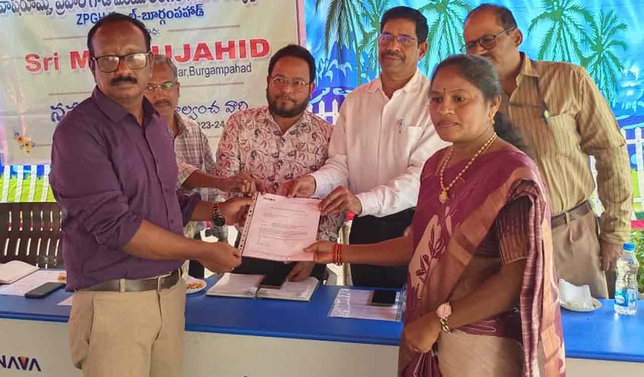 Nava Limited develops facilities at Burgampad Zilla Parishad Girls’ High School
