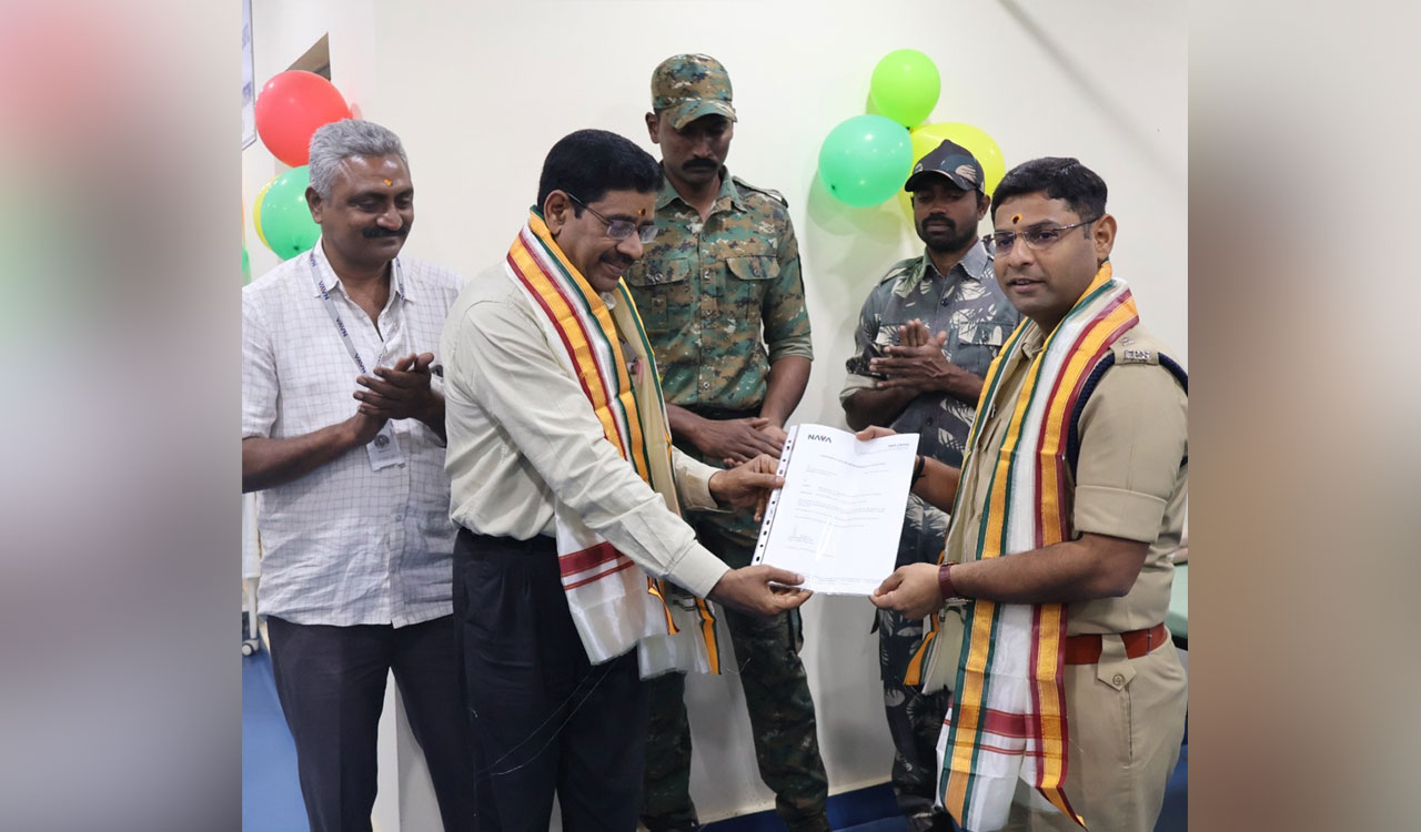 Nava Limited provides equipment worth Rs 34 lakh to police physiotherapy centre in kothagudem