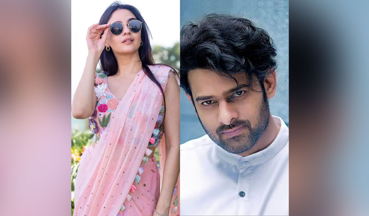 Fauji actress Imanvi thanks Prabhas for delicious feast