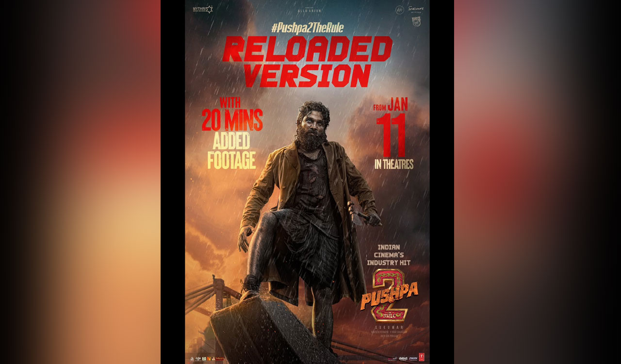 ‘Pushpa: The Rule’ makers announce addition of extra 20 minutes footage in movie