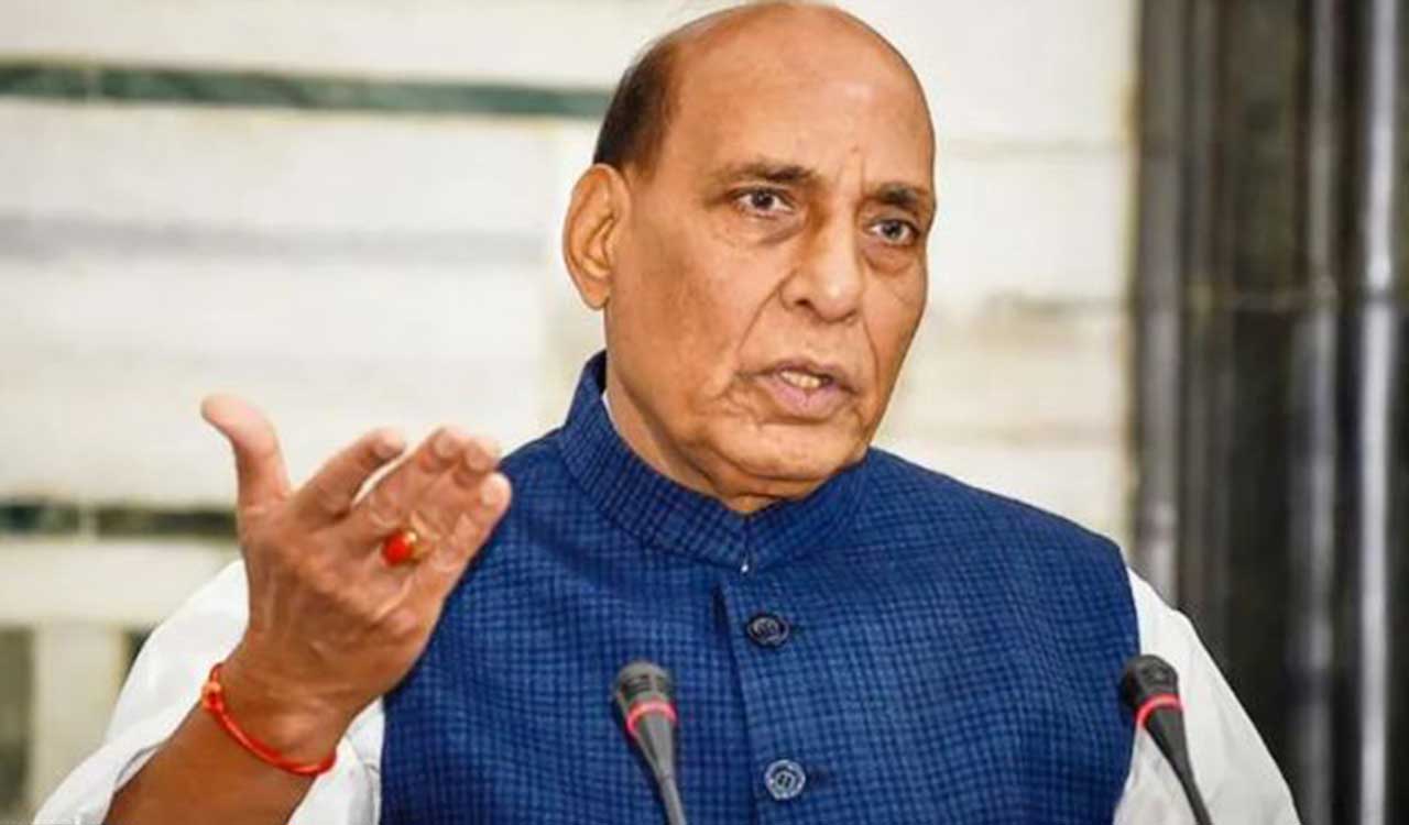 Rajnath Singh Pays Tribute to Army's Indomitable Courage and Selfless Service