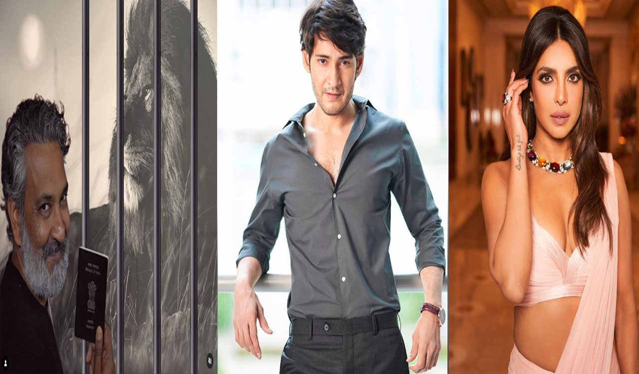 SSMB29: Rajamouli teases with Reel on Instagram; Mahesh Babu, Priyanka Chopra react