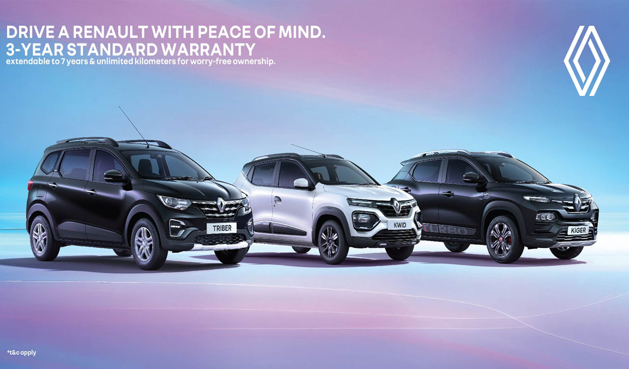 Renault India launches Extended Warranty with 7 years or unlimited km coverage