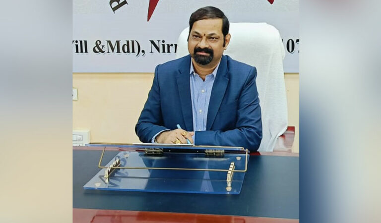 RGUKT-Basar VC gets featured in Business Talkz magazine