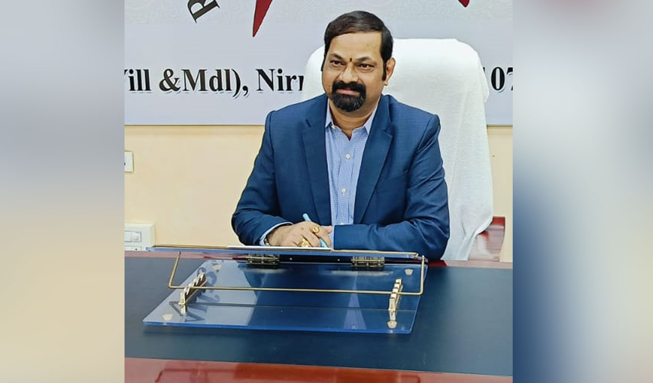 RGUKT-Basar VC gets featured in Business Talkz magazine