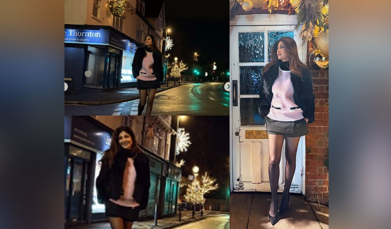 Here’s how Shilpa Shetty lights up London