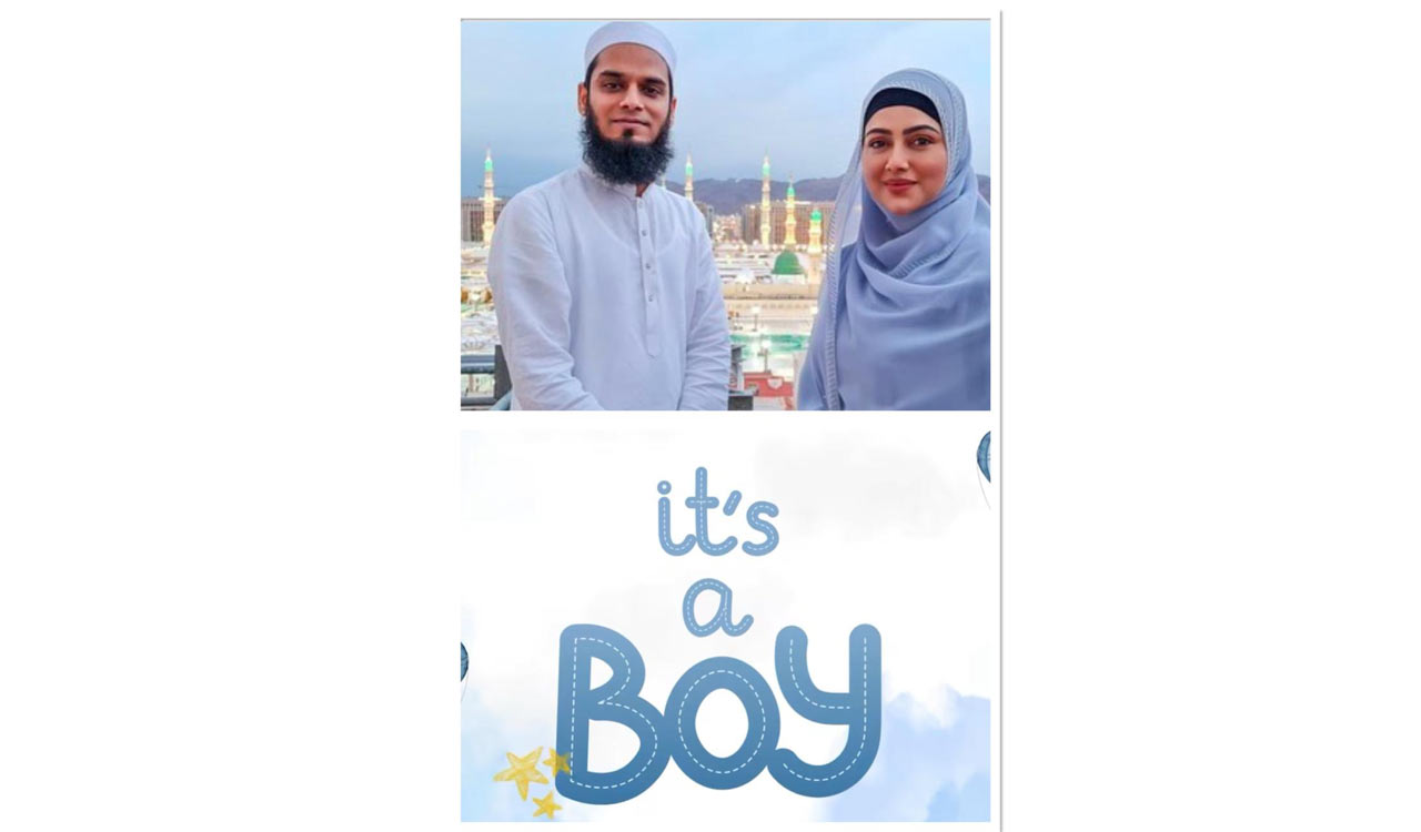 Sana Khan and husband Anas Saiyad welcome baby boy