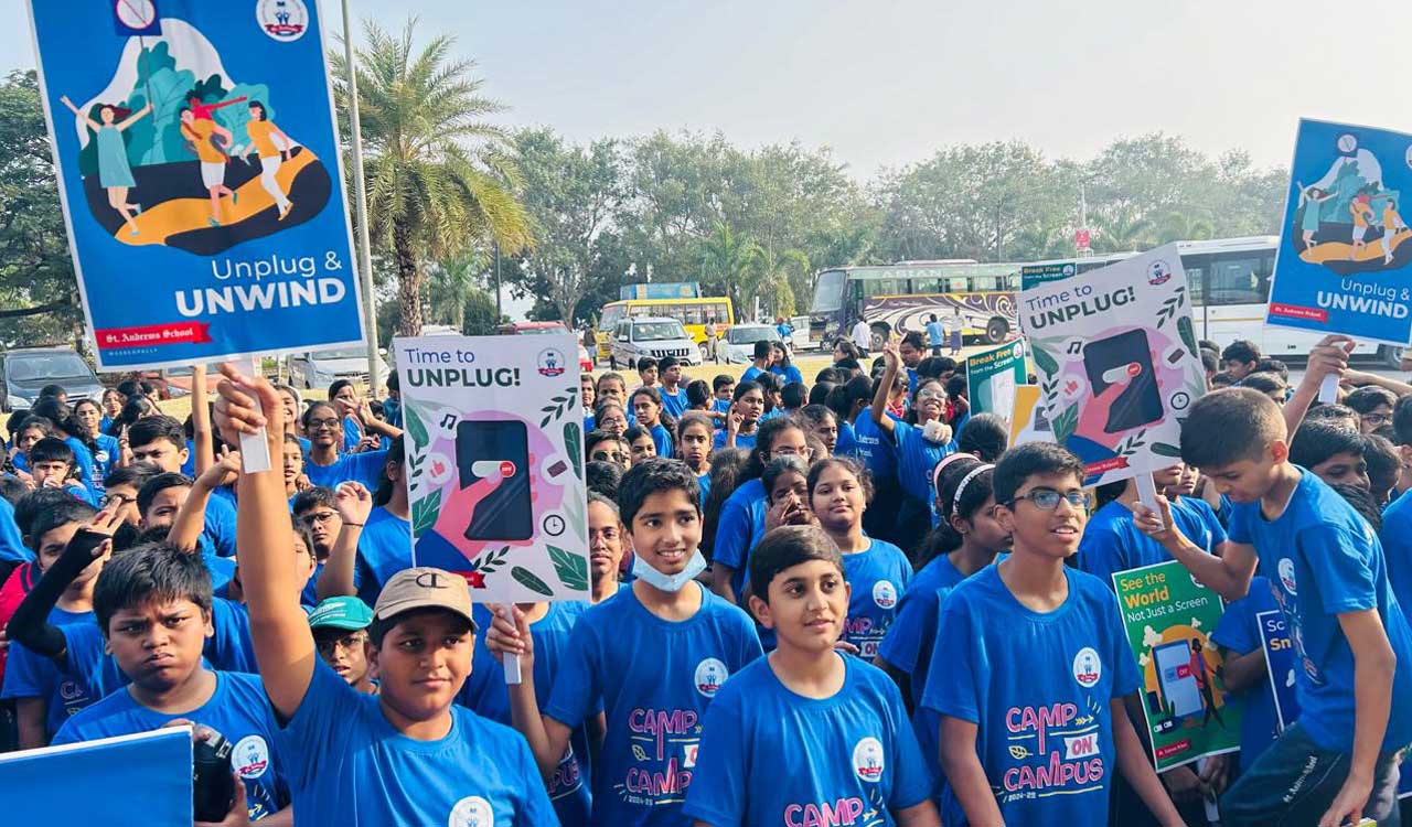 St. Andrew’s School’s camp ‘Disconnect to Reconnect’ proves a hit with students