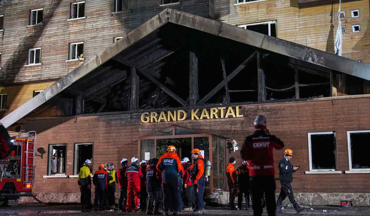Toll rises to 76 in deadly fire mishap at Turkiye hotel