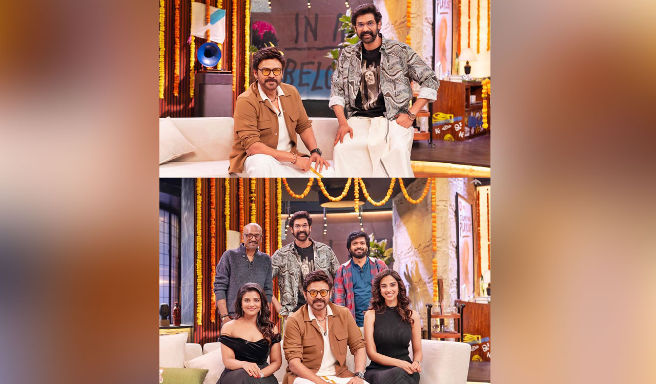 ‘The Rana Daggubati Show’: Season finale to feature uncle-nephew duo with Venkatesh Daggubati