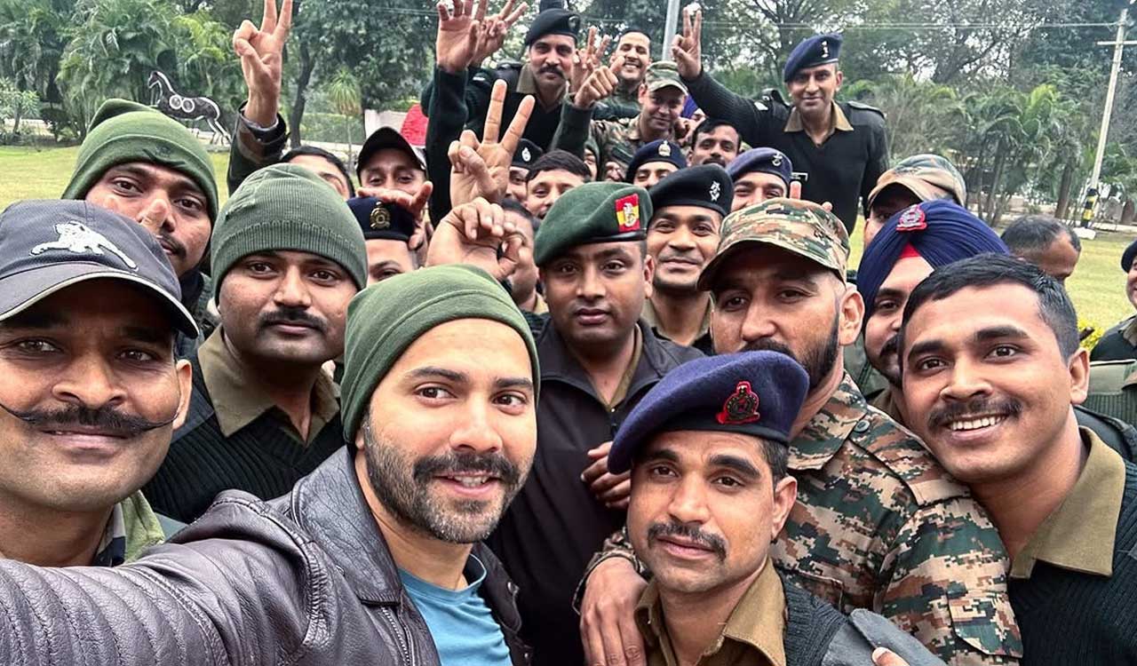 Varun Dhawan honours ‘real heroes’ of India on Army Day