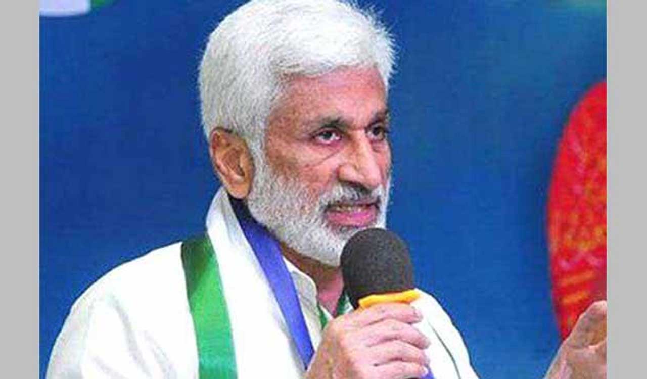 YSRCP leader Vijaysai Reddy submitts resignation to Vice President Jagdeep Dhankhar