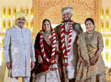 Wedding Ceremony Of Jeet Adani And Diva Shah
