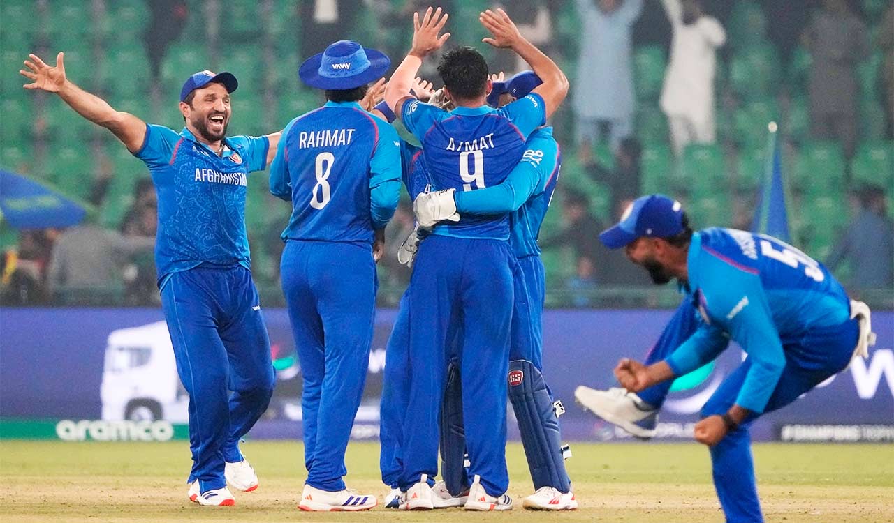 Champions Trophy 2025: Afghanistan knock out England in thrilling 8-run victory
