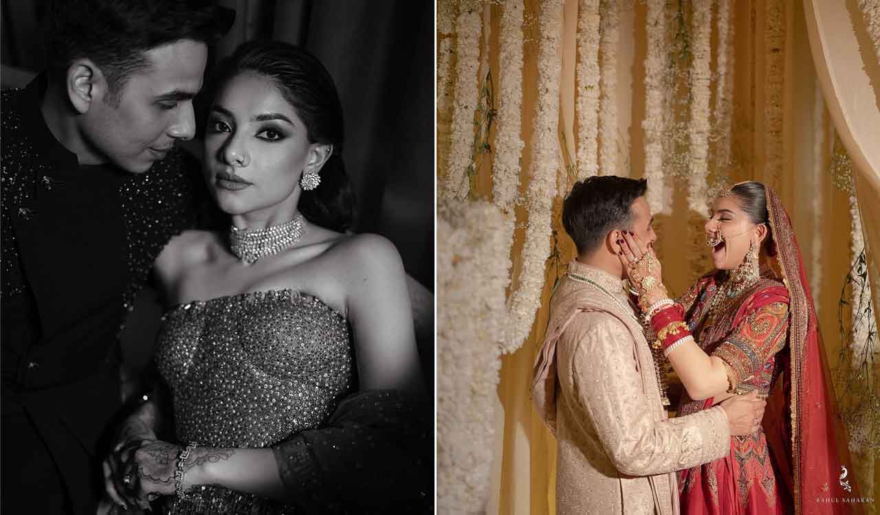 Singer Anuv Jain marries longtime girlfriend Hridi Narang. See pictures inside