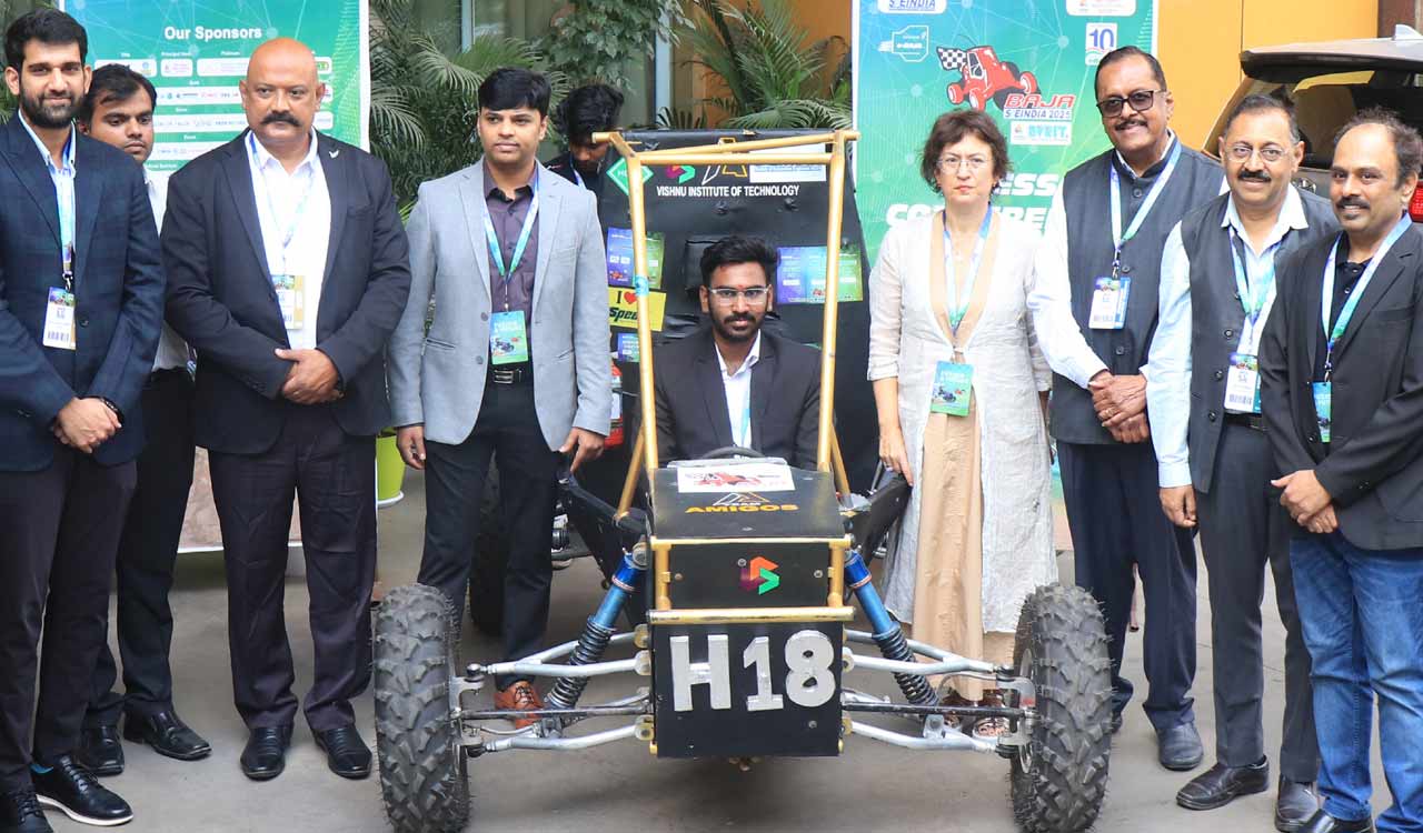 18th edition of BAJA SAEINDIA kicks off at BV Raju Institute of Technology