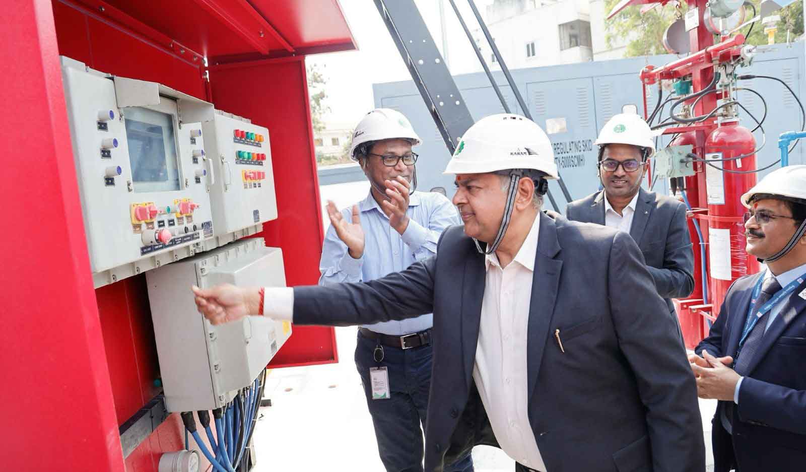 Good news for CNG users: New Mother Station in Hafeezpet for easy availability of CNG