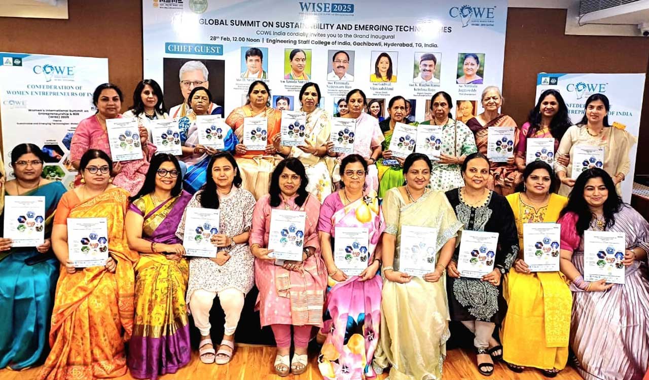 Hyderabad: COWE to host women’s international summit on entrepreneurship from February 28