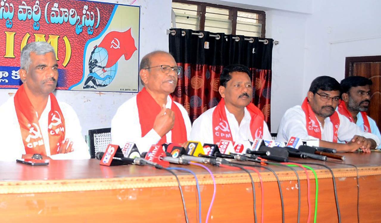 CPI (M) leader Chukka Ramulu urges Speaker to disqualify turncoat BRS MLAs