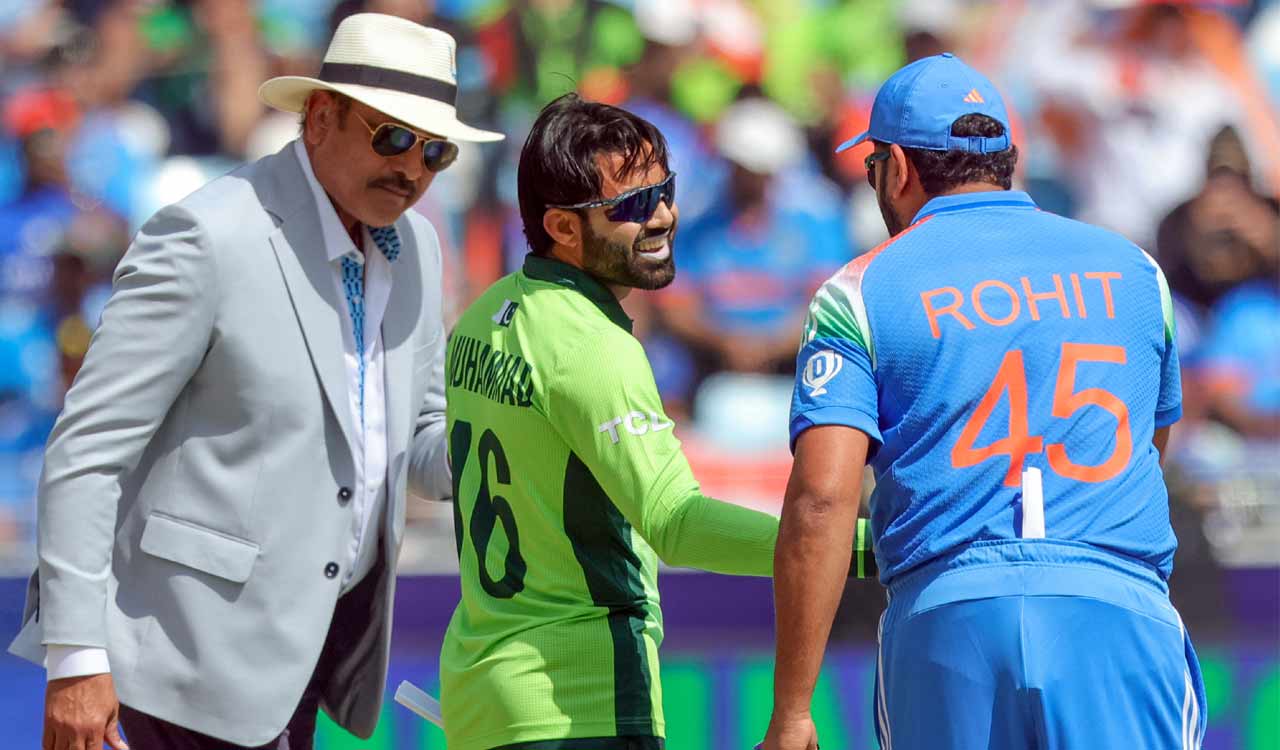 Champions Trophy 2025: Pakistan wins toss, elects to bat first against India in high-stakes clash