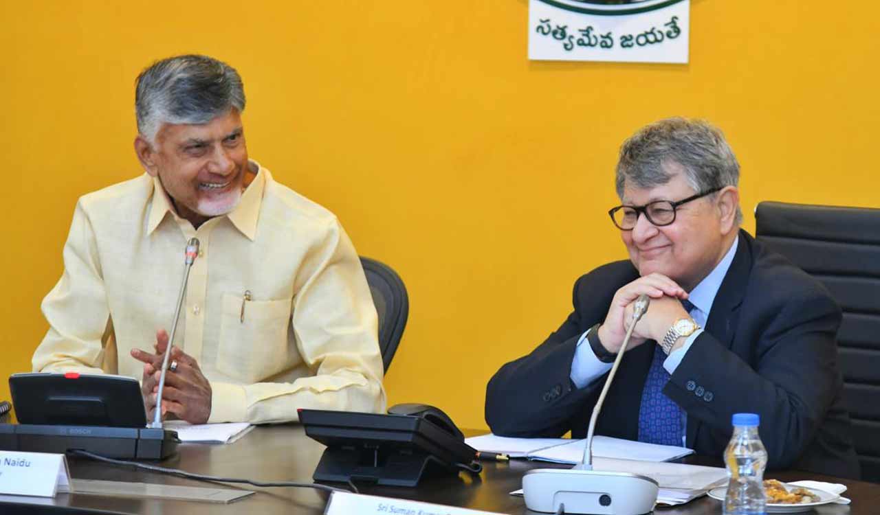 Naidu seeks NITI Aayog’s support in realising ‘Swarnandhra-2047′ vision